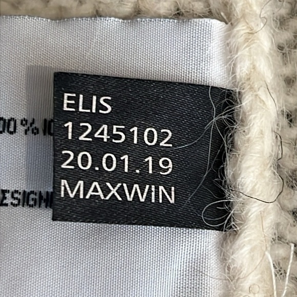 ICEWEAR Elis Icelandic wool sweater with full zip size XL, unisex NWT - Picture 14 of 15